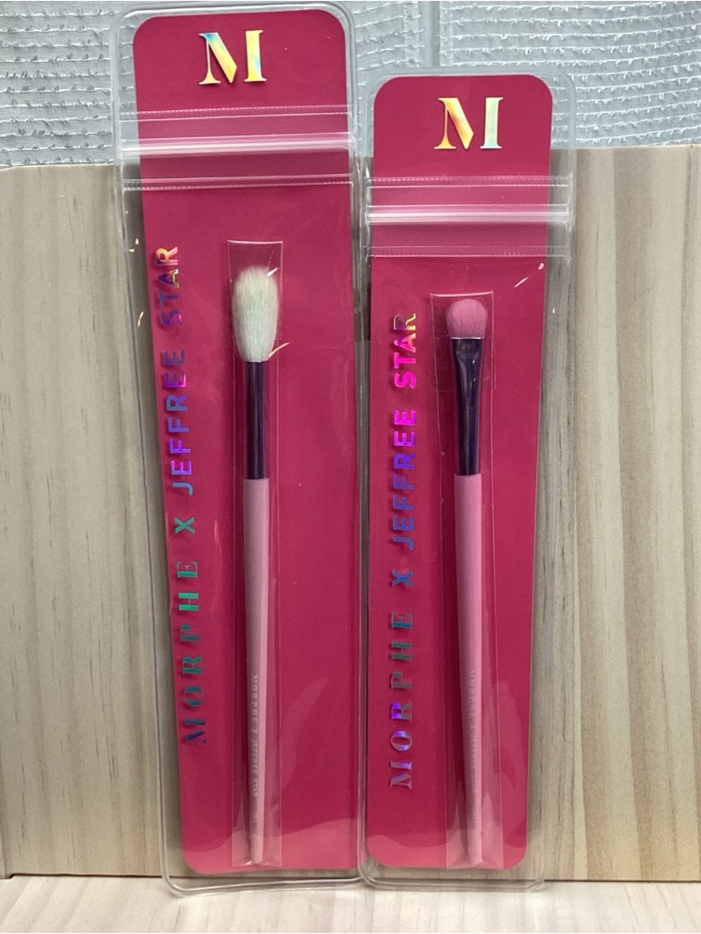 Morphe X Jeffree Star 2 pack Makeup Brushes JS4 and JS11 NEW!